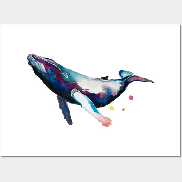 Humpback Whale Wall Art by Rociogomez
